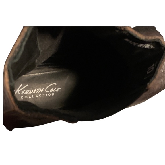 Men’s Kenneth Cole Distressed Boots - EUC - Picture 3 of 4